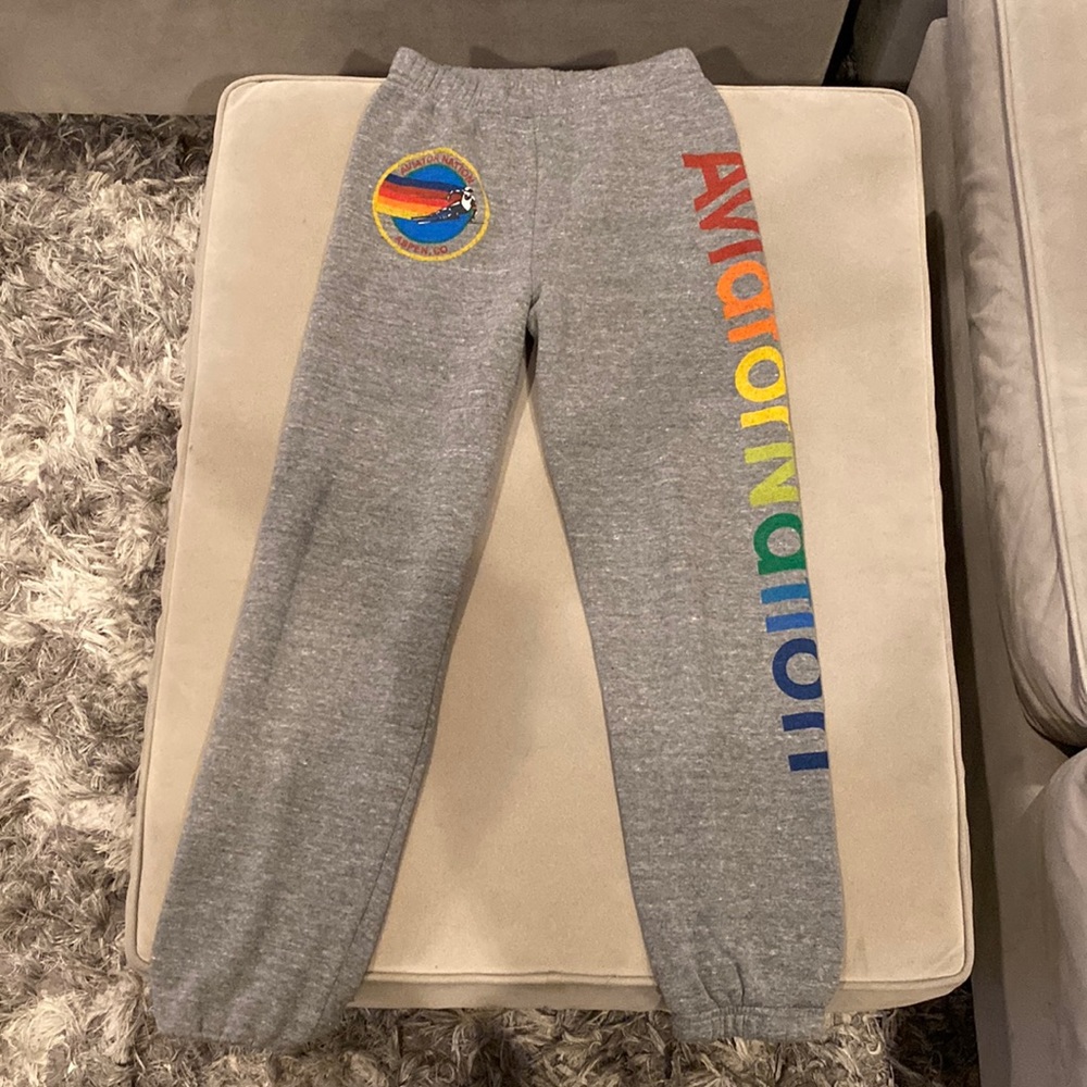 EUC AVIATOR NATION SWEATPANTS